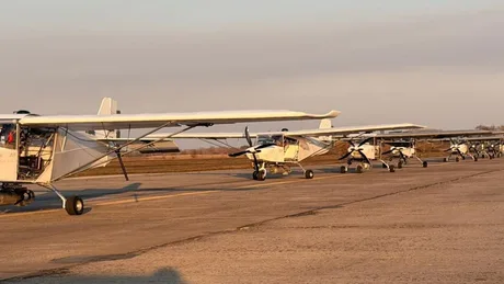 Escadrilă de drone-bombardier Horynych pregătită pentru misiuni de atac.