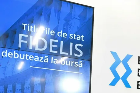 Anunț despre titlurile de stat FIDELIS la Bursa de Valori București.
