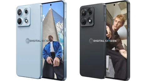 Motorola Edge 70 Max cu suport pentru încărcare wireless rapidă și magneți integrați.