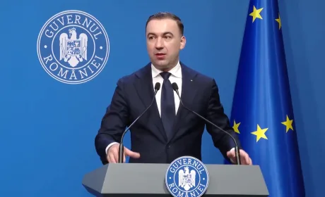 Ministrul Energiei discutând despre finanțarea energiei nucleare în România.