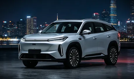 Geely Galaxy M7, un SUV hibrid, a atras 10.000 de comenzi rapid.