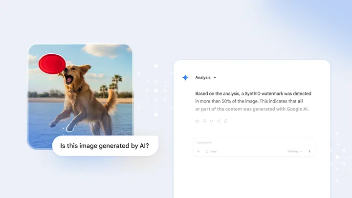 Tehnologia de marcare invizibilă a conținutului generat de AI de la Google.