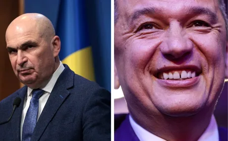 Sorin Grindeanu și Ilie Bolojan discutând despre OUG 38/2026 și conflictul constituțional.