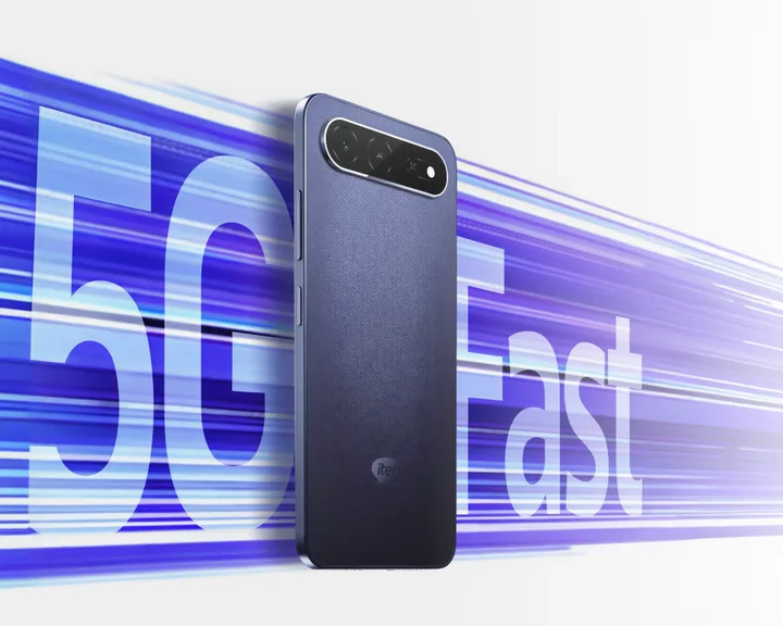 Smartphone buget cu design modern și specificații atractive pentru utilizatori.