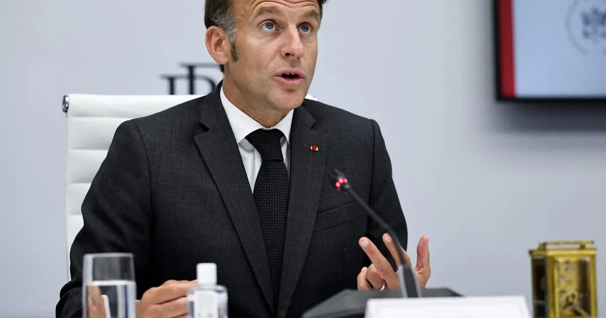 Emmanuel Macron discută despre provocările comerciale cu China la summitul G7.