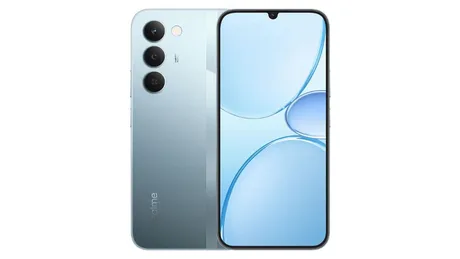 Smartphone cu baterie mare și ecran rapid, ideal pentru tineri.