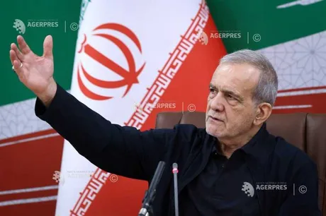 Masoud Pezeshkian discută despre dificultățile economice din Iran.