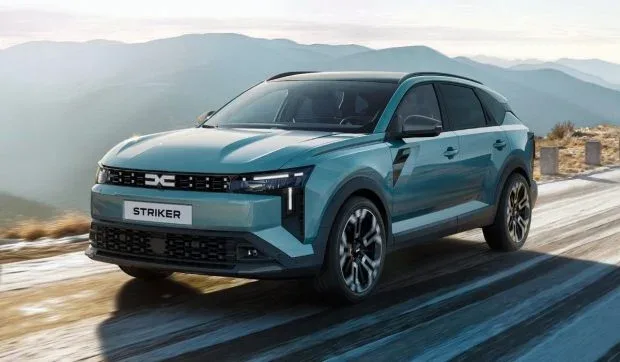 Dacia Striker, un crossover nou, cu design modern și motorizări electrificate.
