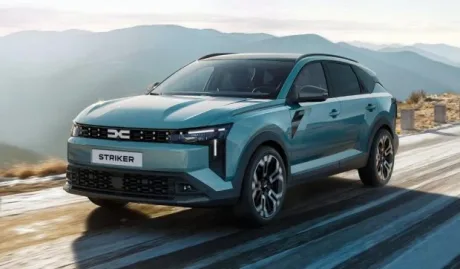 Dacia Striker, un crossover nou, cu design modern și motorizări electrificate.
