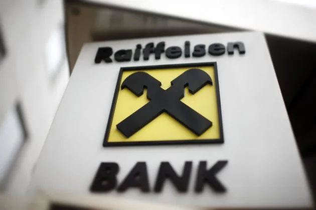 Logo Raiffeisen Bank, simbol al încrederii în investiții.