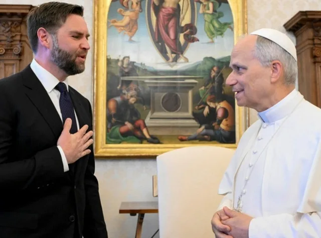 JD Vance discută despre imigrație cu Papa Leon al XVI-lea în contextul politicii americane.