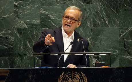 Discursul președintelui iranian la ONU despre agresiunea externă.