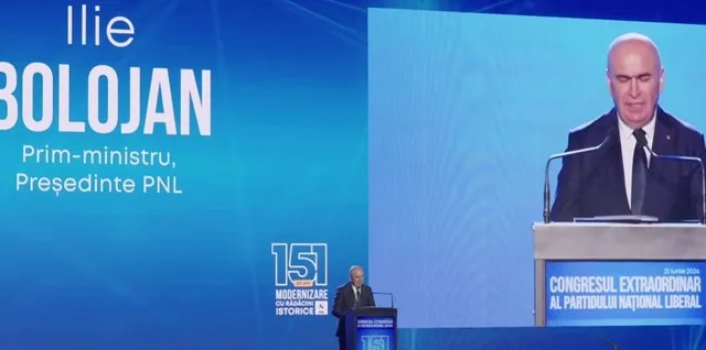 Ilie Bolojan vorbește despre viitorul PNL la congresul extraordinar.