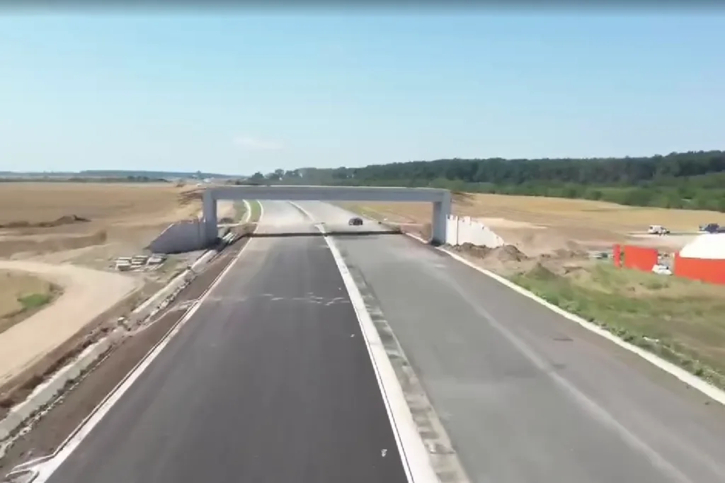 Stadiul lucrărilor la Autostrada A0 Nord, între Corbeanca și Bâcu, avansat semnificativ.