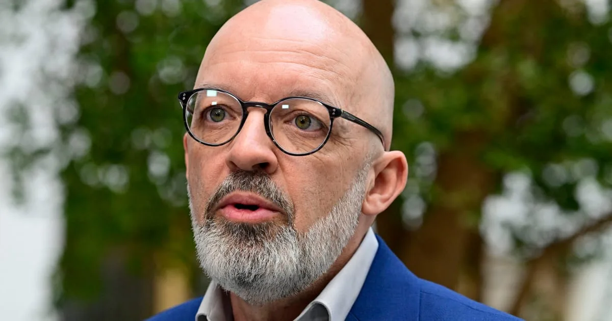 Timo Wollmershäuser discutând despre prognoza economică a Germaniei.