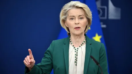 Ursula von der Leyen discutând despre suveranitatea tehnologică în Europa.