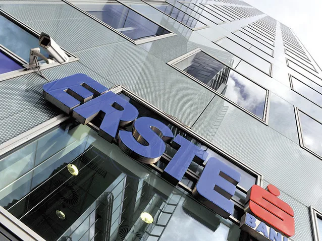 Sediul Erste Bank, simbol al creșterii financiare în 2026.