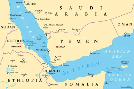 Schimbări în rutele navelor comerciale din cauza amenințărilor houthi.