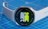 Ceas inteligent Samsung cu noua interfață de sănătate.