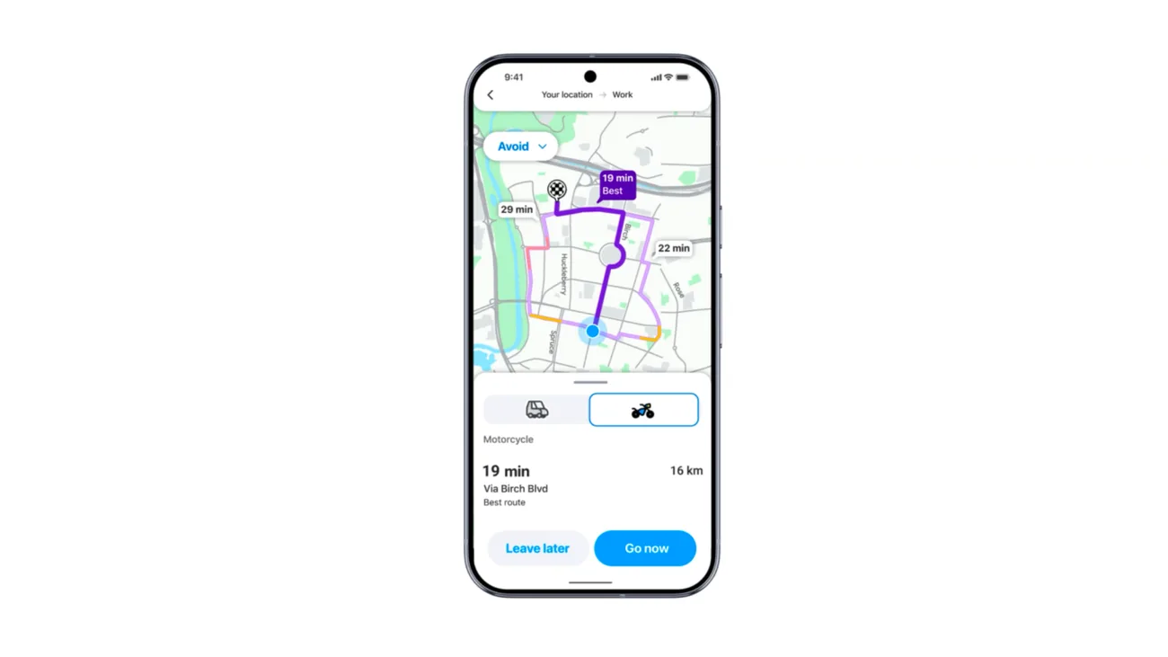 Nou mod Waze pentru motociclete, cu rute personalizate și alerte specifice.
