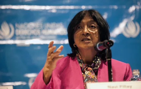 Reacția Ministerului de Externe al Israelului la premiul lui Navi Pillay.