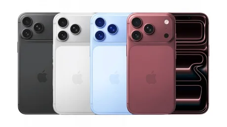 iPhone 18 Pro cu design modern și camere avansate, așteptat în 2026.