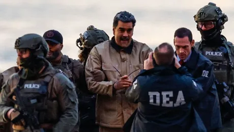 Capturarea lui Maduro de către forțele speciale americane în timpul unei operațiuni secrete.