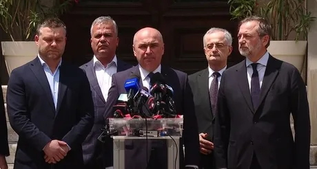 Ilie Bolojan discutând despre susținerea guvernului Tomac și reformele necesare.