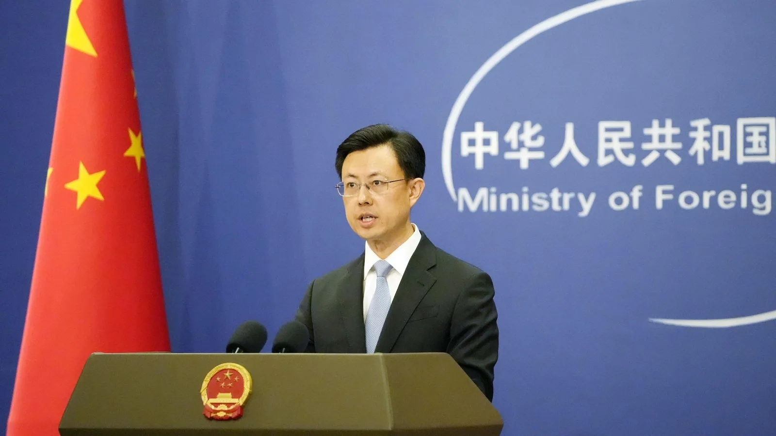 Reprezentant chinez discutând despre militarizarea spațiului și stabilitate strategică.