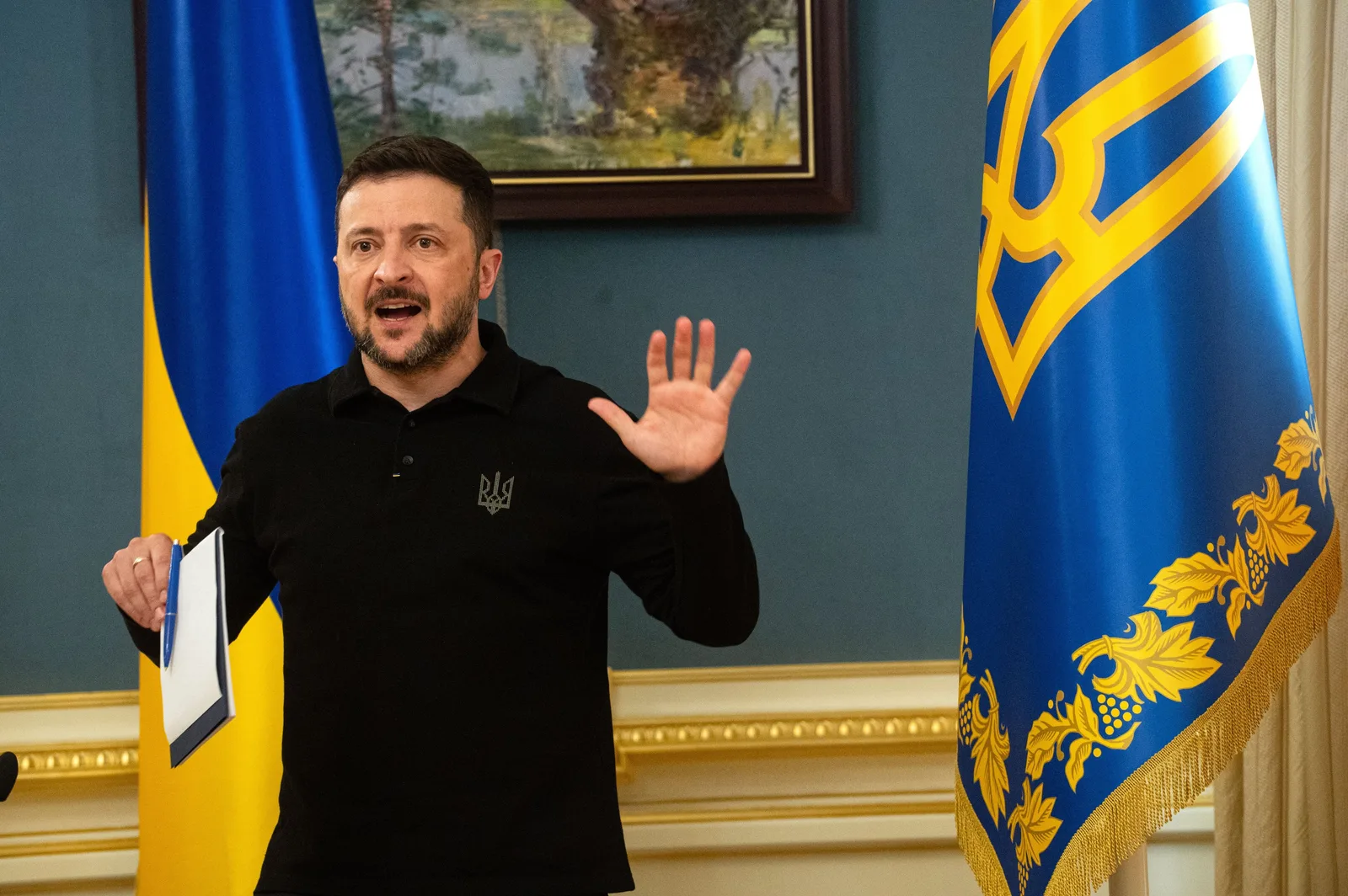 Zelenski discută despre negocierile de pace și așteptările de la SUA.