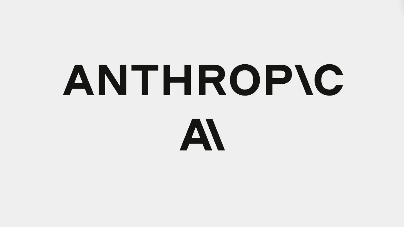 Logo-ul companiei Anthropic, simbolizând inovația în inteligența artificială.