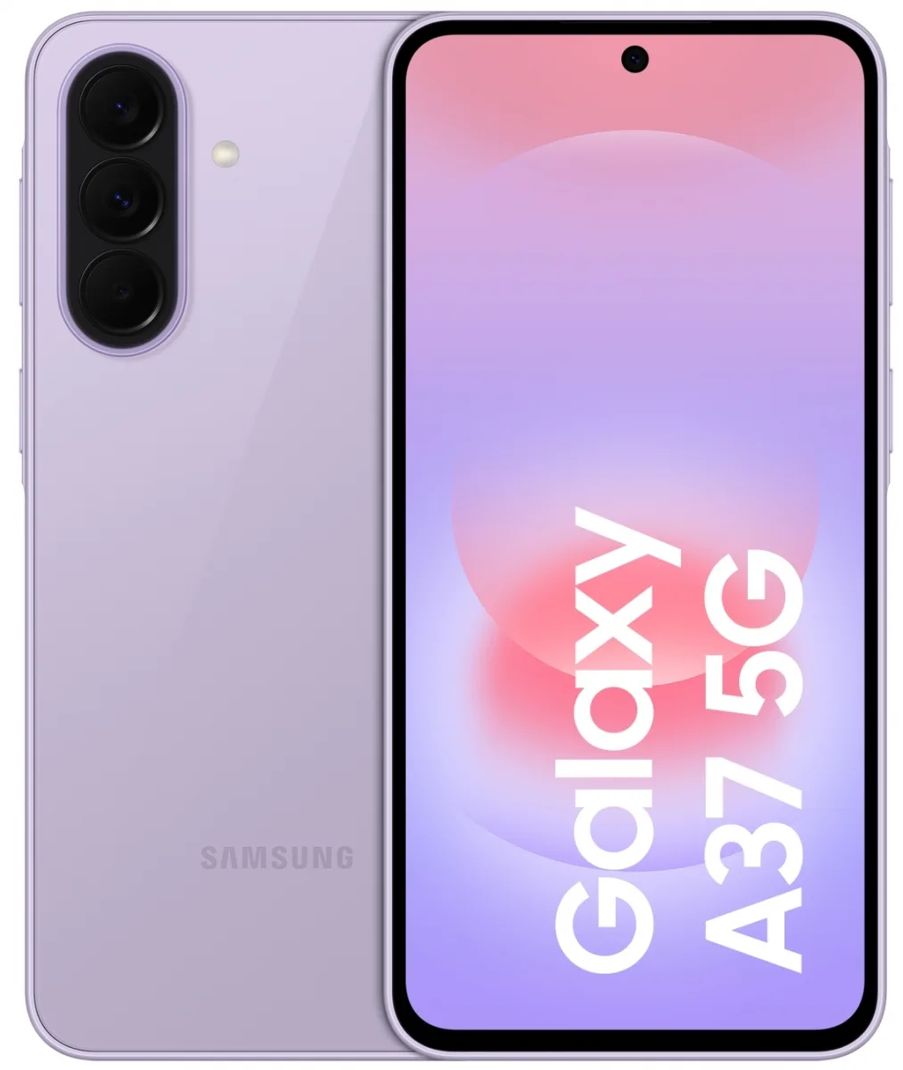 Samsung Galaxy A37 5G cu design elegant și cameră performantă.