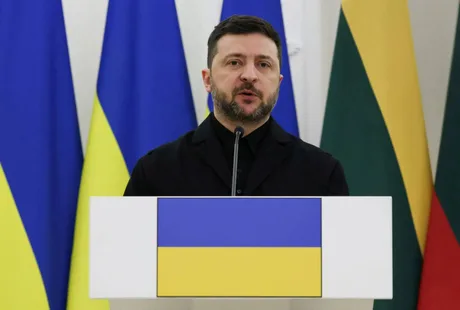 Zelenski subliniază importanța sprijinului internațional pentru Ucraina.