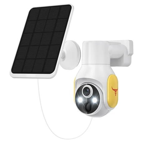 Cameră de supraveghere solară cu conectivitate 4G, ideală pentru zone fără electricitate.