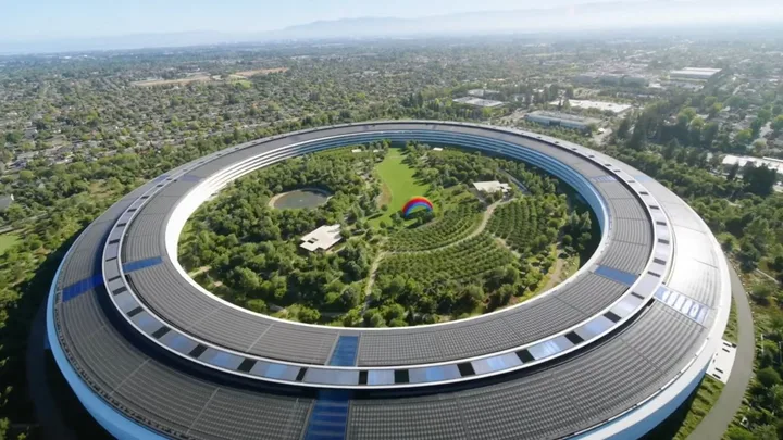 Sediul Apple, un exemplu de arhitectură modernă și sustenabilitate.
