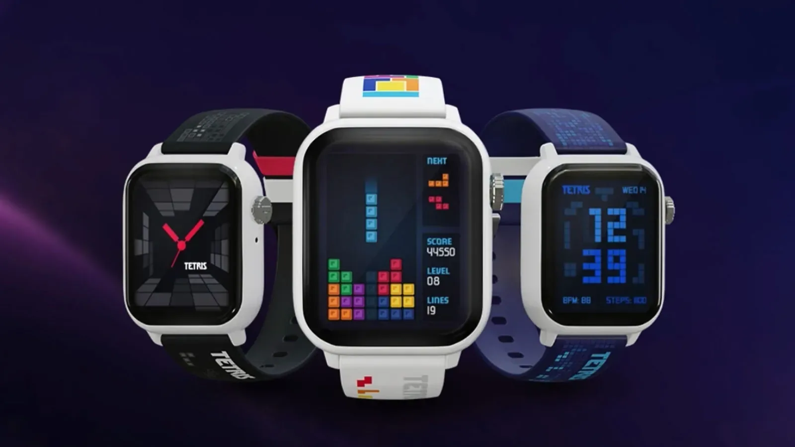 Ceas retro My Play Watch cu jocuri clasice și design simplu.