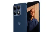Smartphone Motorola cu design elegant și specificații tehnice avansate.