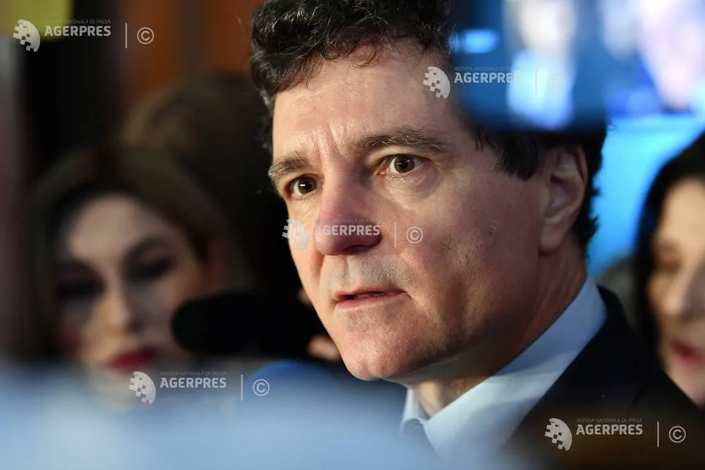 Nicușor Dan discută despre cheltuielile de apărare și cooperarea NATO.