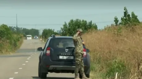 Autoritățile evaluează fragmentele de dronă găsite pe câmpul din Robeasca.