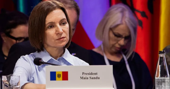 Maia Sandu discută despre securitatea aeriană a Moldovei în contextul atacurilor rusești.