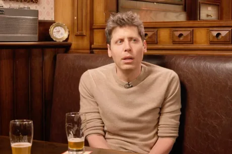 Sam Altman discută despre impactul AI asupra cercetării științifice.