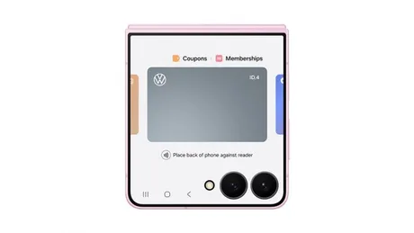 Integrarea cheii digitale în Samsung Wallet pentru modelele Volkswagen ID.