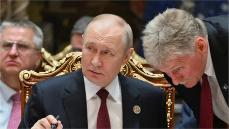 Lideri ruși discutând despre strategii de destabilizare în Europa.