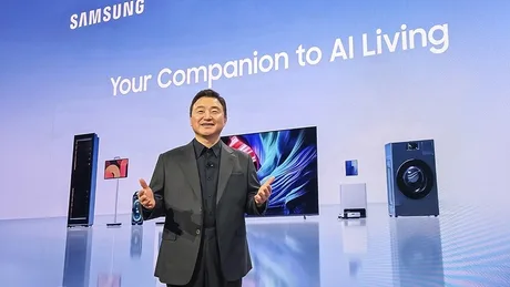 Samsung prezintă inovații în tehnologie la CES 2026, cu accent pe inteligența artificială.