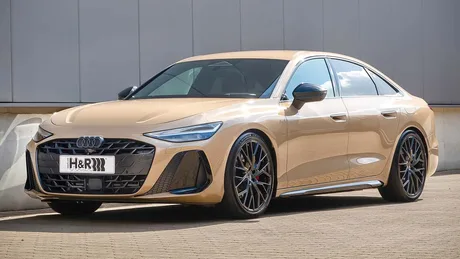 Arcuri de coborâre pentru Audi A6, oferind o ținută sportivă și confort sporit.