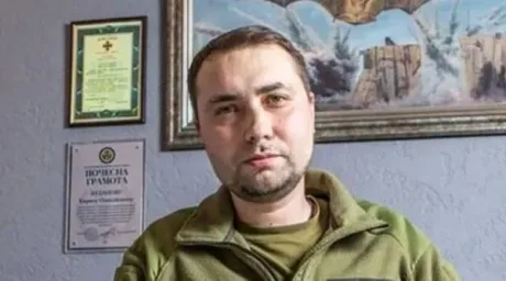 Kirilo Budanov discutând despre situația din Ucraina.