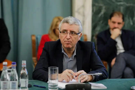 Tudorel Andrei discutând despre migrația internațională și impactul ei asupra populației României.