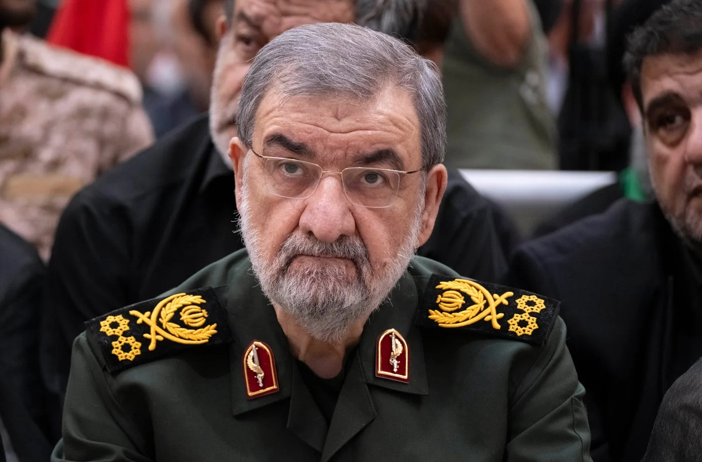 Mohsen Rezaei discutând despre deblocarea activelor iraniene înghețate.