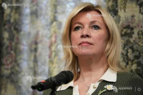 Maria Zaharova discutând despre situația din Marea Neagră și impactul asupra cerealelor.