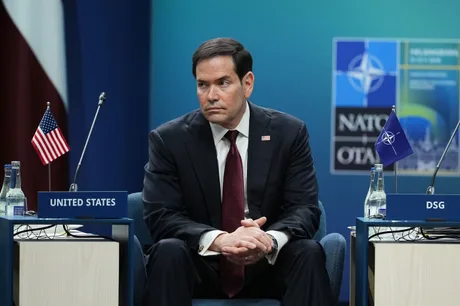 Marco Rubio discutând despre riscurile escaladării în statele baltice.